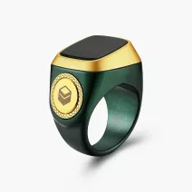 خاتم التسبيح الذكي - أخضر