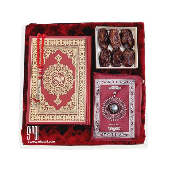 تنسيق هدية رمضانية - أحمر