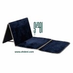 Backrest Prayer Mat - Navy